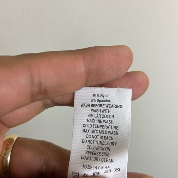 Zyia Blue Luxe Strappy Sheer Polka Dot‎ Tank - Picture 7 of 7